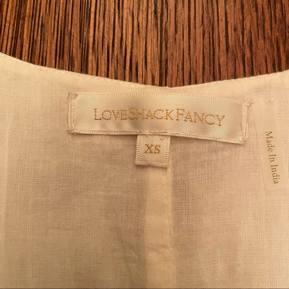 LoveShackFancy Lena Floral Mini Dress - Picture 4 of 4